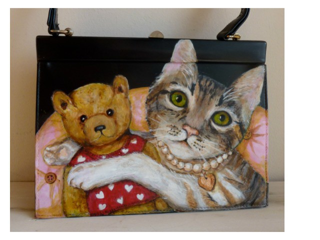 Cat and Teddy, ‘Animal love’ series.